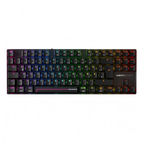 CHERRY MX 8.2 Pro TMR Wireless keyboard Gaming USB + RF Wireless + Bluetooth QWERTZ German Black
