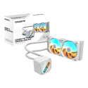 GIGABYTE GAMING 240 ICE Liquid CPU Cooler- 2x120mm ARGB Fans, slide-in interlocking mechanism, DAISY