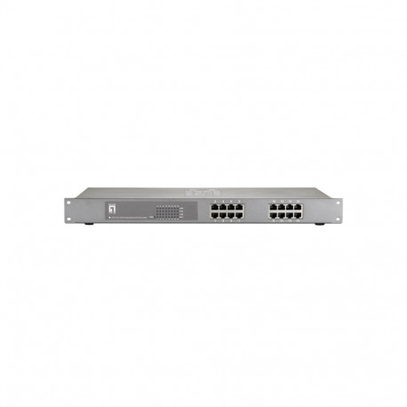 LevelOne PoE-lüliti 16-Port Fast Ethernet 802.3at/af 150W