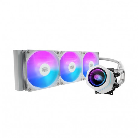 Cooler Master protsessori kõik-ühes vedeljahuti MasterLiquid Core Nex 12cm, valge