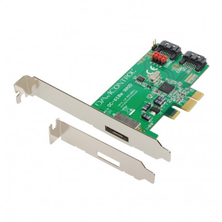 Dawicontrol DC-610e RAID controller PCI Express 2.0 6 Gbit/s