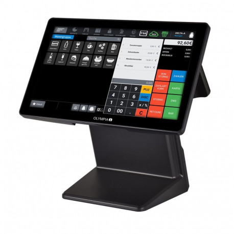 Olympia all-in-one arvuti T400K 39.6cm (15.6") puuteekraaniga, must