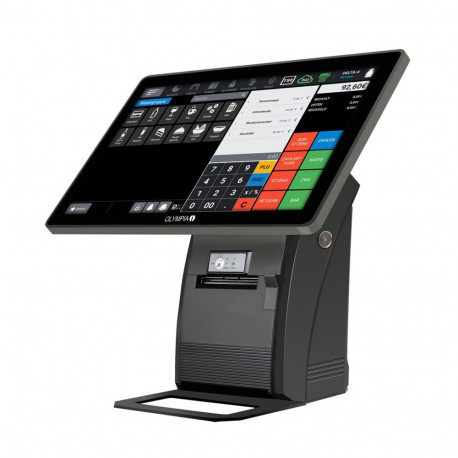 Olympia T215K All-in-One 38.1 cm (15") Touchscreen Black