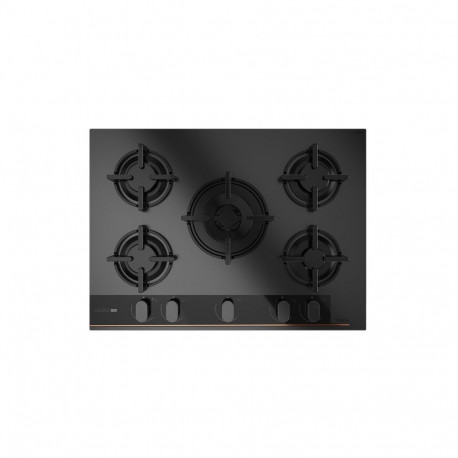 Teka GBC 75 Infinity G1 Black Built-in 70 cm Gas 5 zone(s)