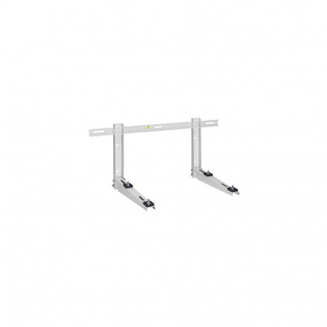 InLine Bracket for split air conditioner outdoor unit or heat pump, white