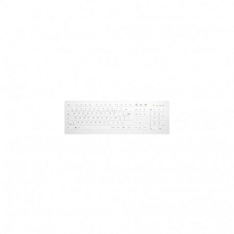 Contour Design Active Key Contour QuickClean Medical Keyboard Removable Cover Full-Size Wireless Whi