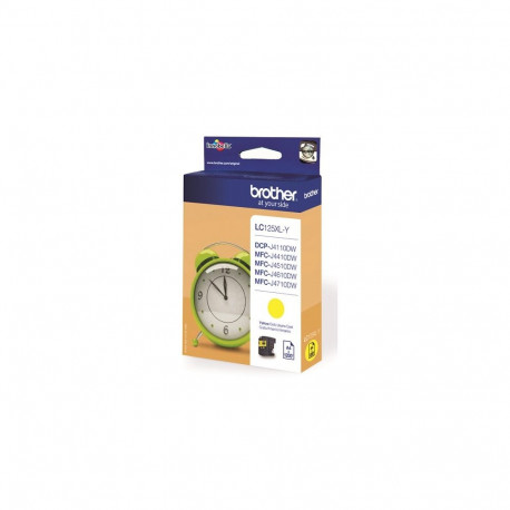 BROTHER LC125XLY TONER HIGH YELLOW 1200P