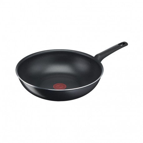 Tefal Simple Cook 28 cm Vokkpann, aluminum, must