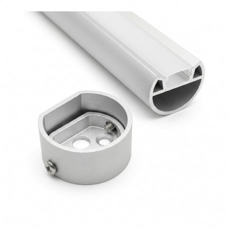 Synergy 21 LED U-profiili ALU077 otsakorkide komplekt