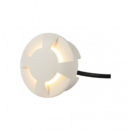 Synergy 21 ARGOS ümmargune maasse süvistatav LED-valgusti Segment-4 IP67 ww - pruun
