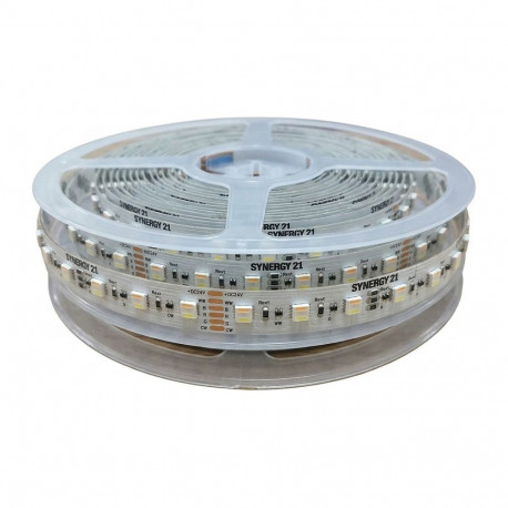 Synergy 21 painduv LED-riba 5050 - 60 RGB DC24V + RGB-WW (RGB-CCT) ühe kiibiga ULS 10m LP IP20