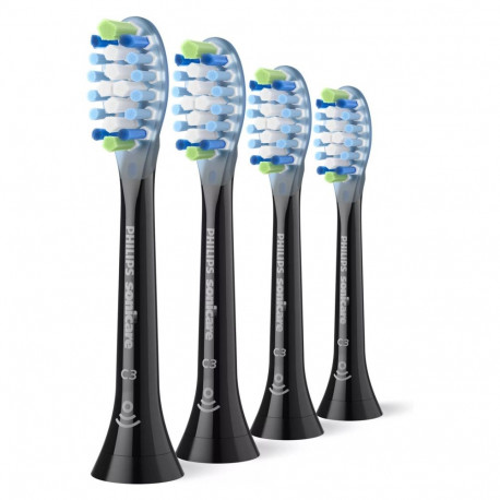 Sonicare harjapead HX9044/88 C3 premium hambakattu eemaldavad 4tk, must