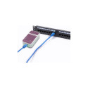 "DELOCK 19 1HE Patchpanel 24Port Cat.6, LED schwarz"