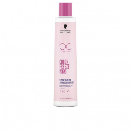 Schwarzkopf šampoon BC COLOR FREEZE 250ml, hõbedane