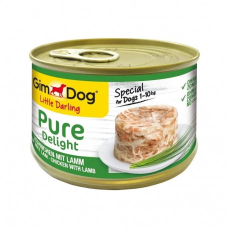 GIMDOG märg koeratoit little darling pure delight kana ja lambalihaga 150g