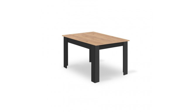TABLE NP 120X80 CRAFT BLACK