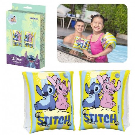 Bestway ujumisvarrukad 9104S lastele Disney Stitch, kollased