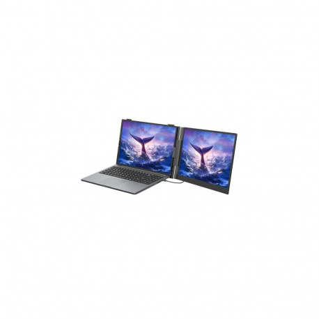 Blackview Single Portable Monitor SCM6 14" for Laptops wtih Sound System, Black EU