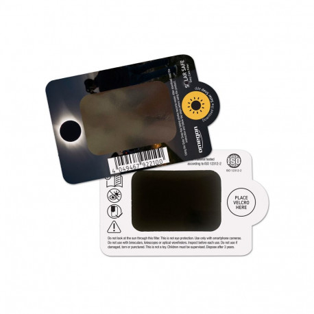 Omegon Solar Safe Easy Cam Solar Filter for Smartphone Camera