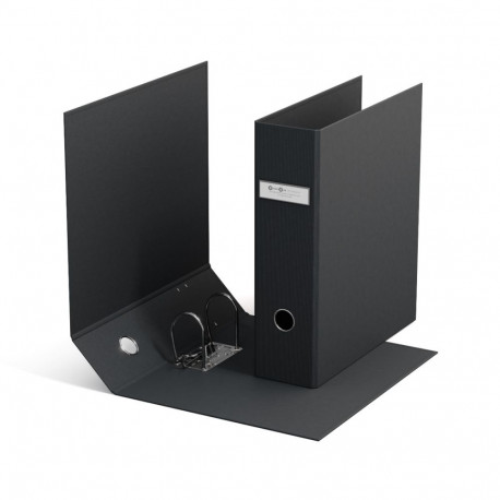 Registraator A4 Archie Bigso Box, Paper Laminate Dark Grey 456