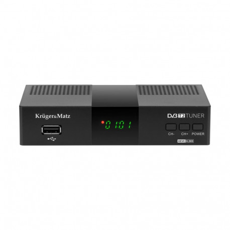 Kruger&Matz tuuner KM0550D DVB-T2 H.265 HEVC