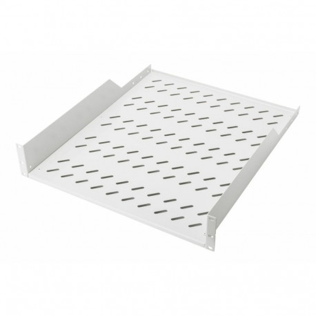 Equip Fixed Shelf 19', 2U, 800MM, Grey