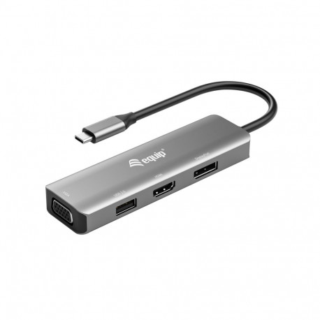 Equip adapter USB-C HDMI/DisplayPort/VGA/USB