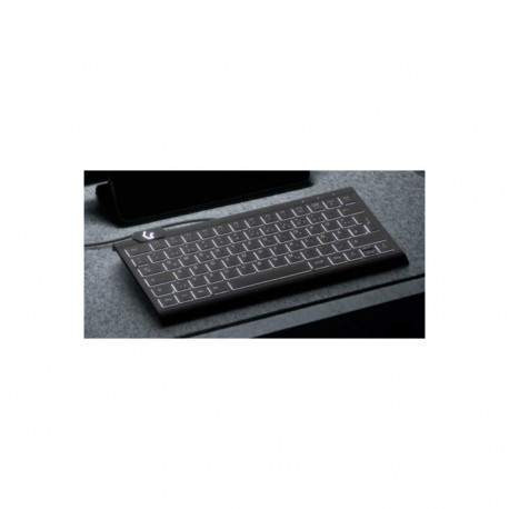 KeySonic klaviatuur KSK-5010ELC (DE) USB QWERTZ saksa asetus, must
