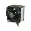 Inter-Tech K-17 Processor Cooler 9.2 cm Aluminium, Black