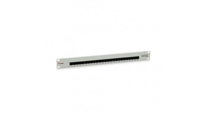 Equip jaotuspaneel 25-Port Cat.3 RJ45 ISDN, helehall