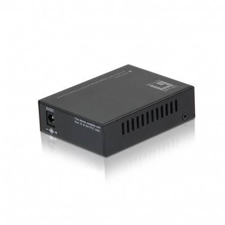 LevelOne RJ45 to SFP Gigabit Media Converter, PoE PD