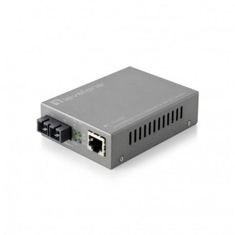 LevelOne meediumikonverter RJ45-SC haldatav fast ethernet üherežiimne kiud 20km