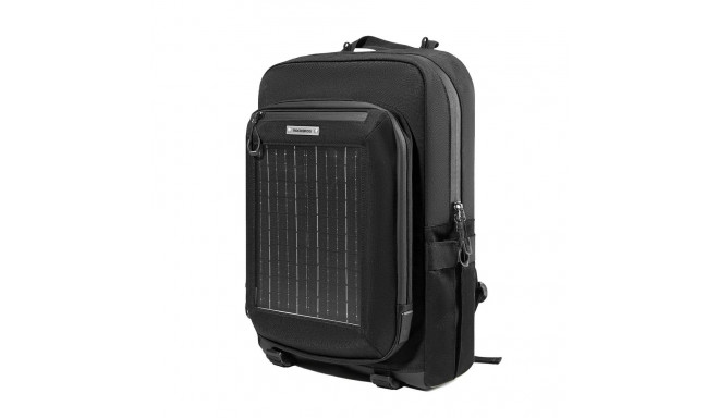 Rockbros H51 Cycling Backpack with Solar Panel - Black