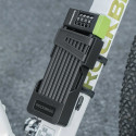 Rockbros 829 Folding Code Bike Lock - Black