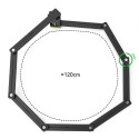Rockbros 829 Folding Code Bike Lock - Black