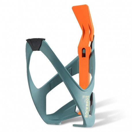Rockbros 310013002 ROAD TO SKY Bottle Cage with Tire Lever - Blue-Orange