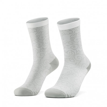 Rockbros 490025001 ROAD TO SKY Cycling Socks 43-46 cm - White