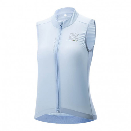 Rockbros TLMJ003 ROAD TO SKY women's lightweight breathable cycling vest L - blue