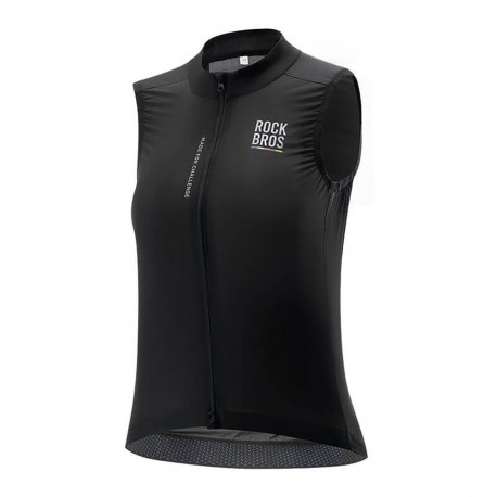 Rockbros TLMJ003 ROAD TO SKY Women's Lightweight Breathable Cycling Vest S - Black