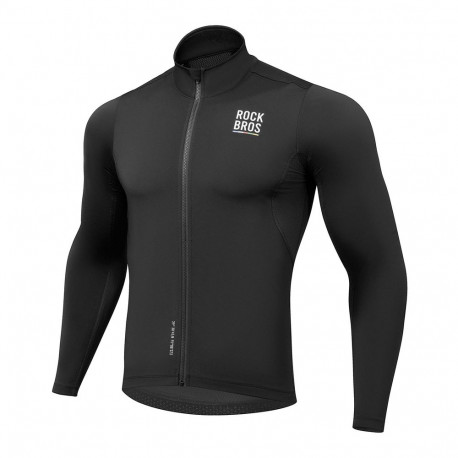 Rockbros TLWT001 ROAD TO SKY windproof insulated cycling jersey L - black