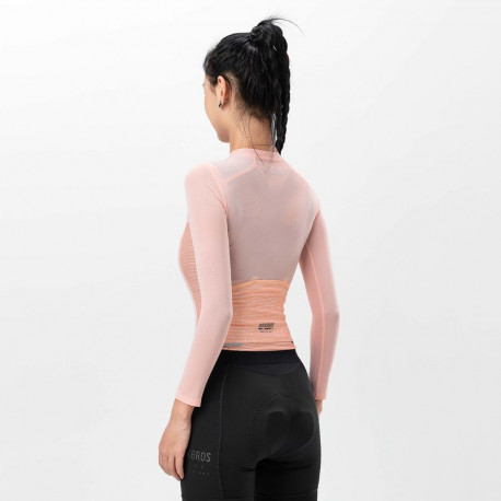 Rockbros 15110012012 ROAD TO SKY women's cycling jersey long sleeve L - pink