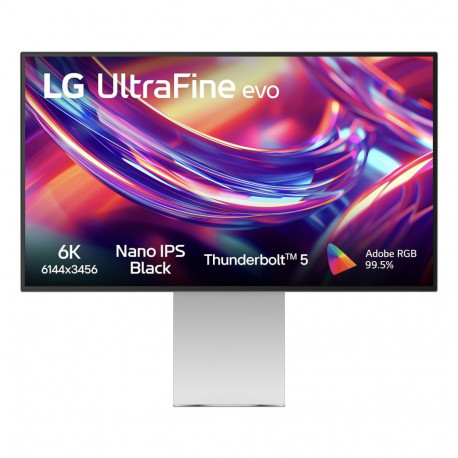 LG LCD-monitor 32U990A-S 32" 6144 x 3456 pixels 6K Ultra HD natiivne kuvasuhe 16:9 tasane