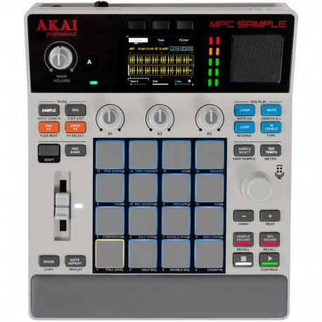 Sampler/Groovebox - AKAI MPC Sample 8000MB 32-Voice Polyphony Black