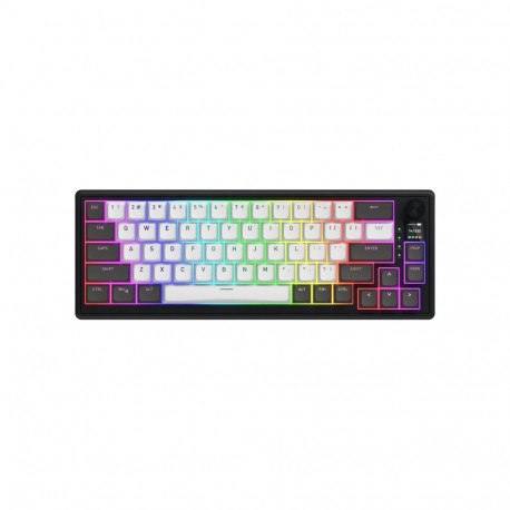 HATOR Skyfall 65 Pro Wireless Gaming Keyboard, USB + RF Wireless + Bluetooth, Aurum Vanila Linear Si