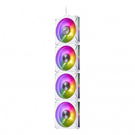 XPG ventilaator HURRICANE MAG 120 ARGB PWM magnetlaagriga, valge