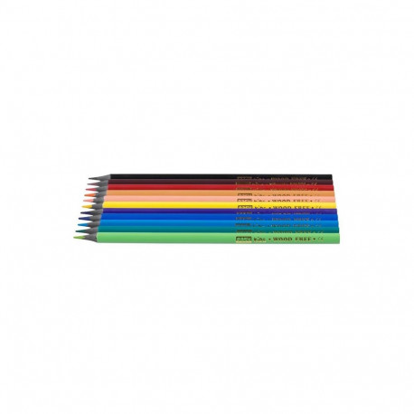 COLOURED PENCILS TRIANGULAR 12 COL