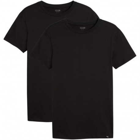 Puma meeste igapäevased ümar kaelusega t-särgid 947245 01 2 tk L, must