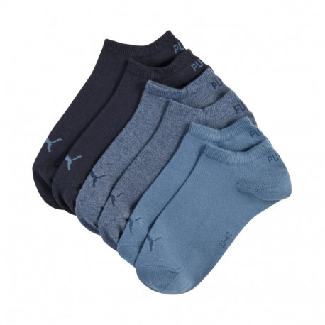 Skarpety Puma Sneaker Plain 3 pak granatowe, niebieskie 938624 22
