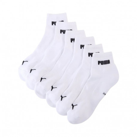 Puma sokid 938393 01 3-pakk 39-42, valged