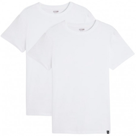 Koszulka męska Puma Everyday Crew Neck Tee 2 szt. biała 947245 02 2XL